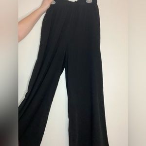 Shein black flowy pants